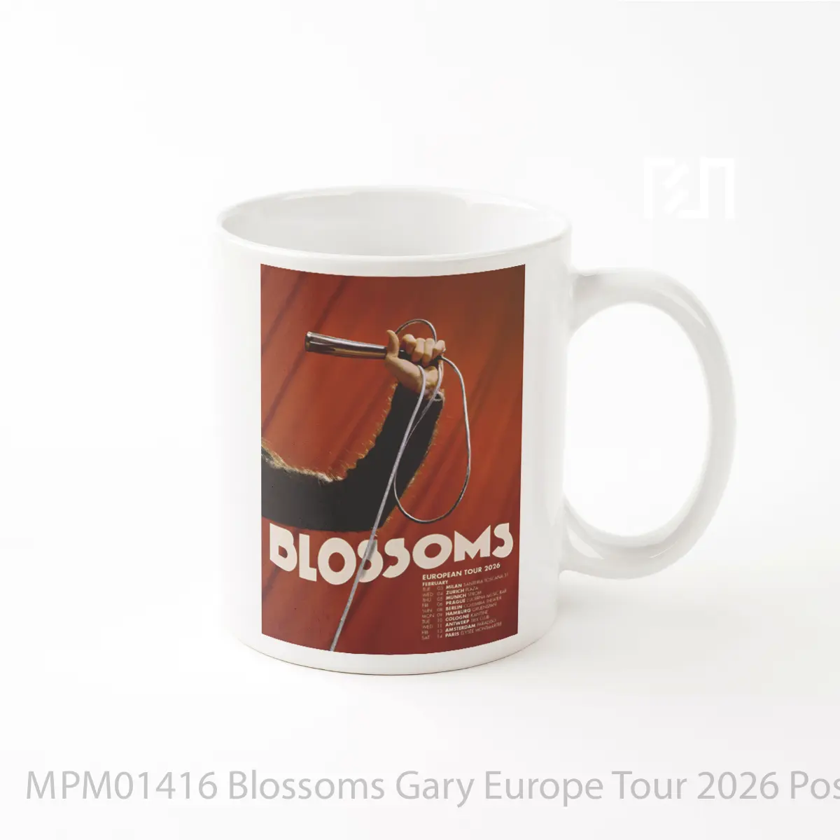 Mug Blossoms Gary Europe Tour 2026 MPM01416