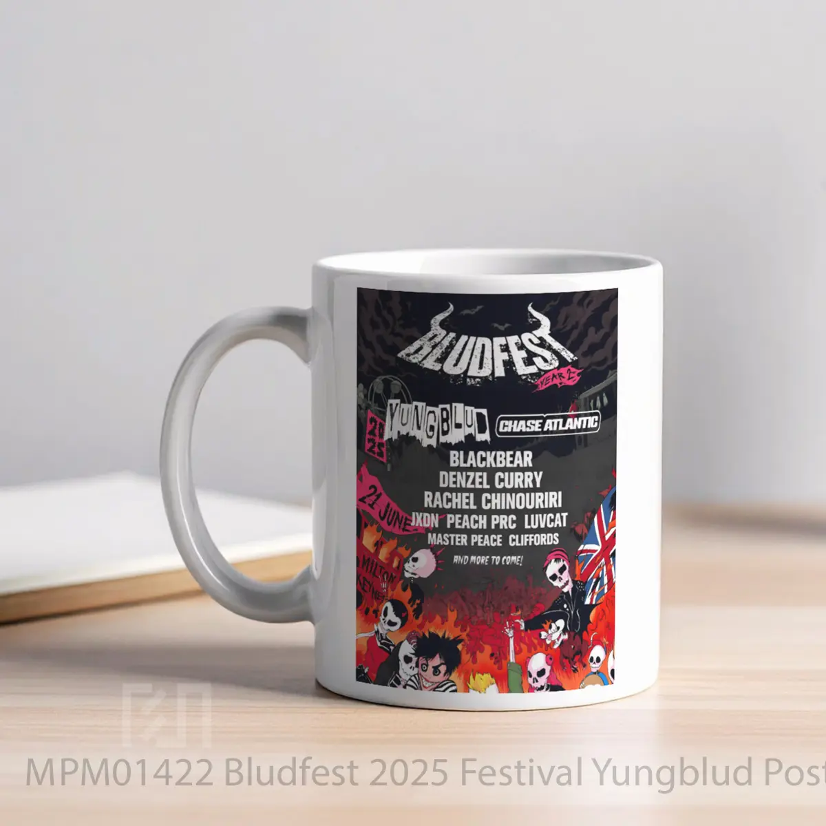 Mug Bludfest 2025 Festival Yungblud MPM01422 - All-side / Desain