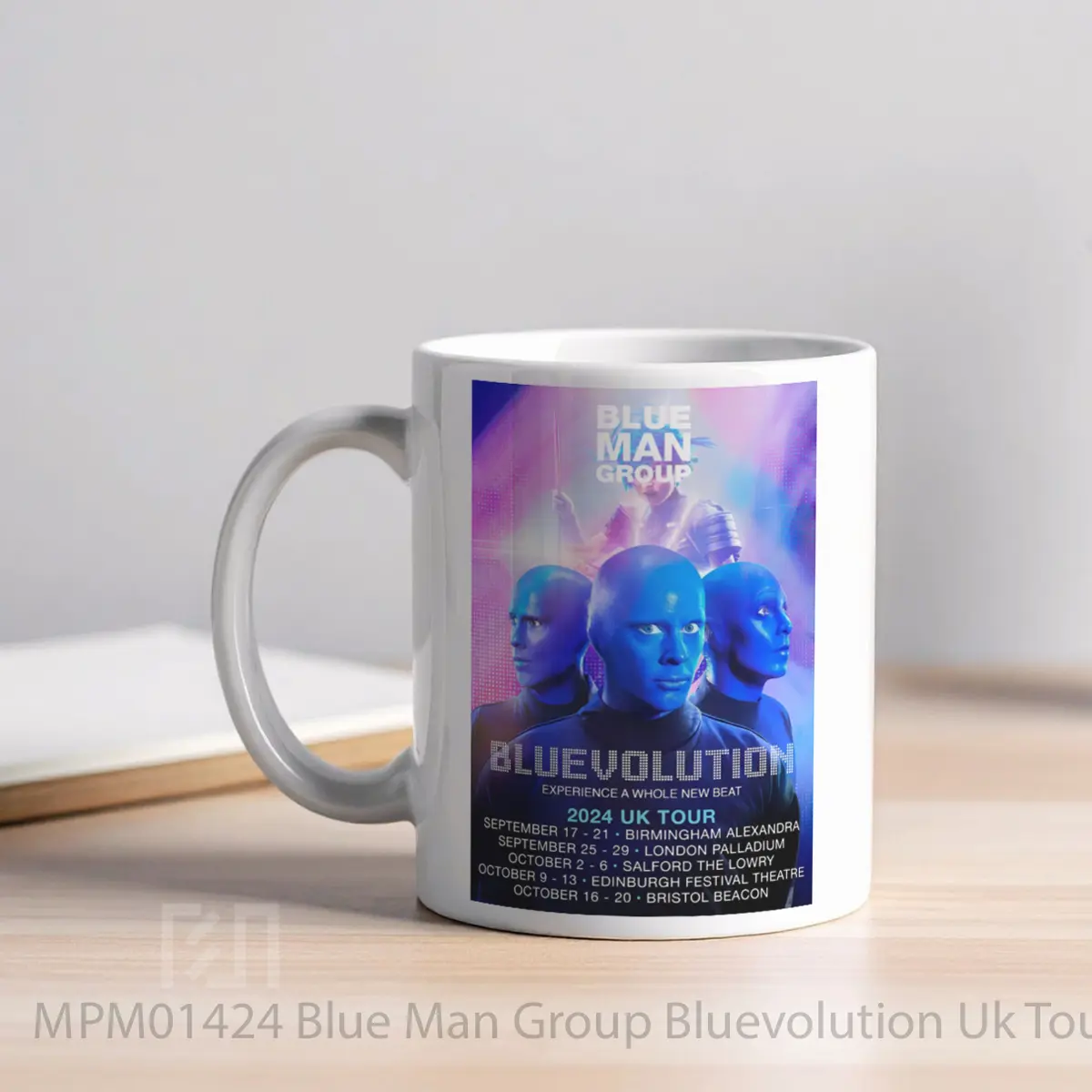Mug Blue Man Group Bluevolution Uk Tour 2024 MPM01424 - All-side / Desain