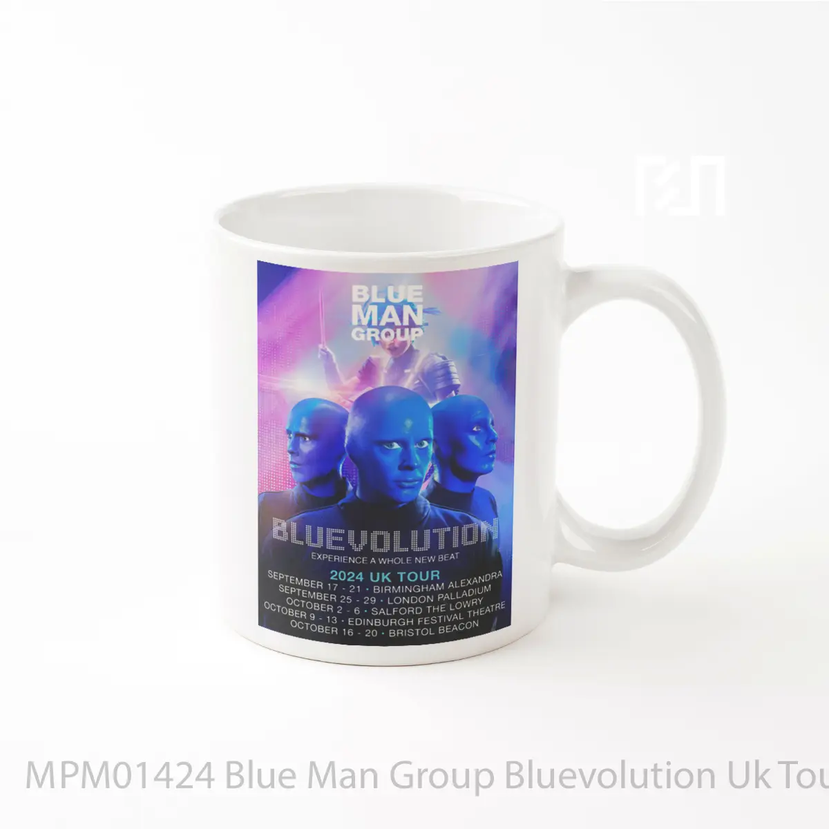 Mug Blue Man Group Bluevolution Uk Tour 2024 MPM01424