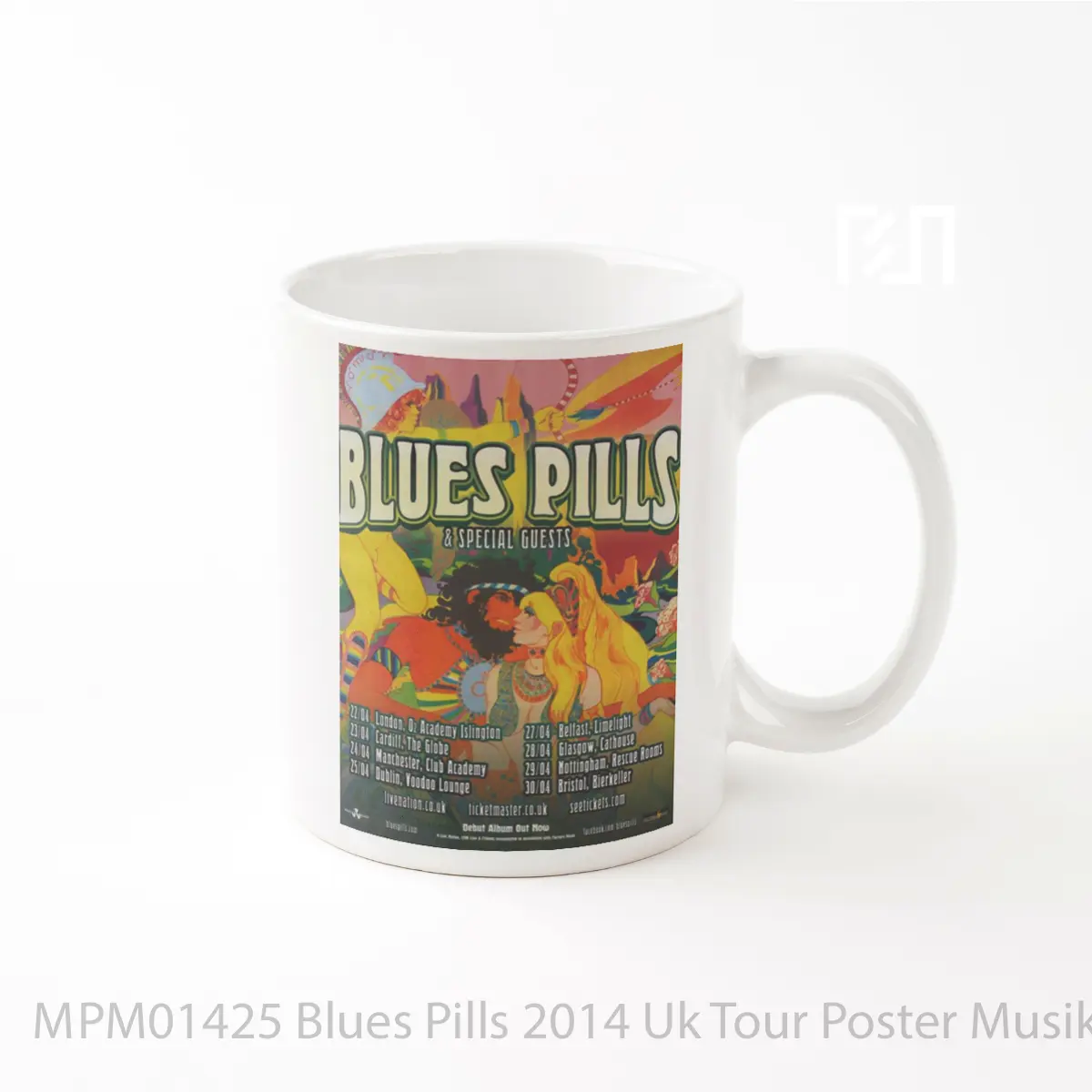 Mug Blues Pills 2014 Uk Tour MPM01425