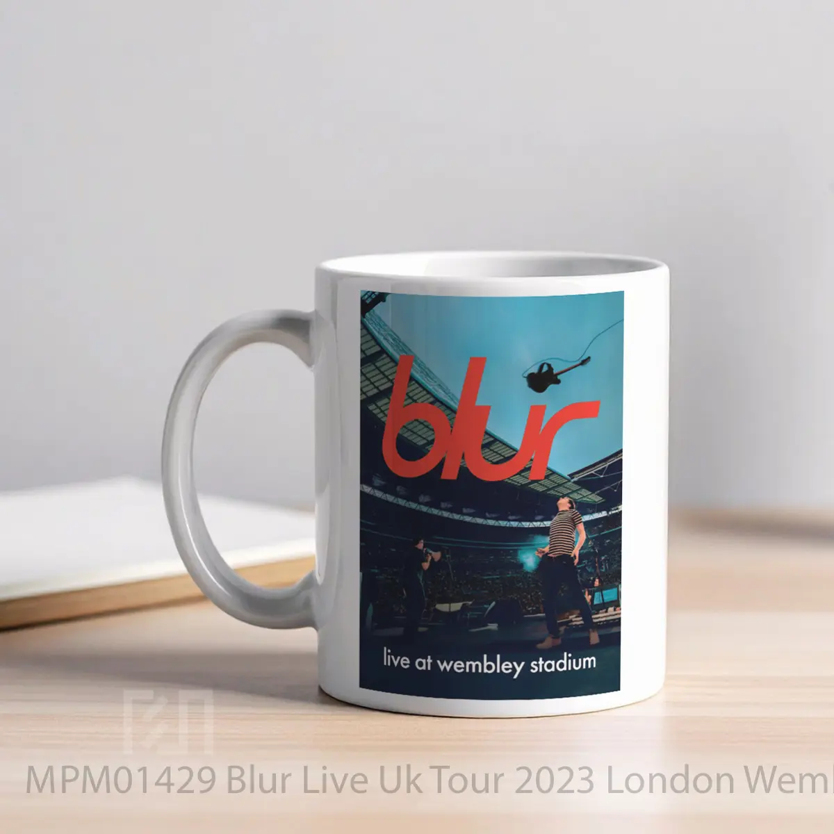 Mug Blur Live Uk Tour 2023 London Wembley Stadium MPM01429 - All-side / Desain