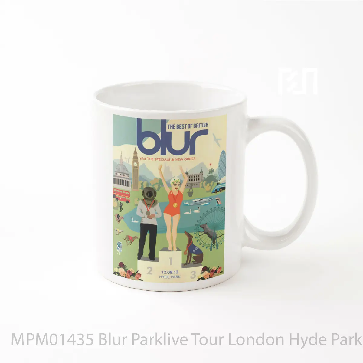Mug Blur Parklive Tour London Hyde Park Olympic Closing MPM01435