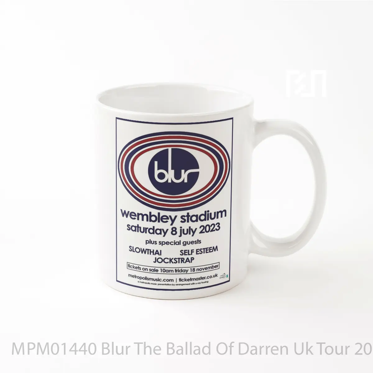 Mug Blur The Ballad Of Darren Uk Tour 2023 London Wembley MPM01440