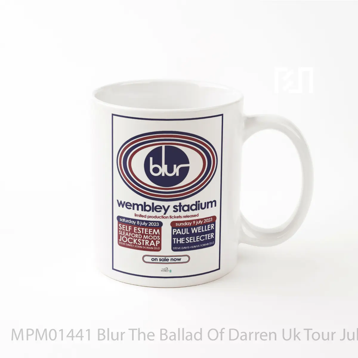 Mug Blur The Ballad Of Darren Uk Tour July 2023 London MPM01441
