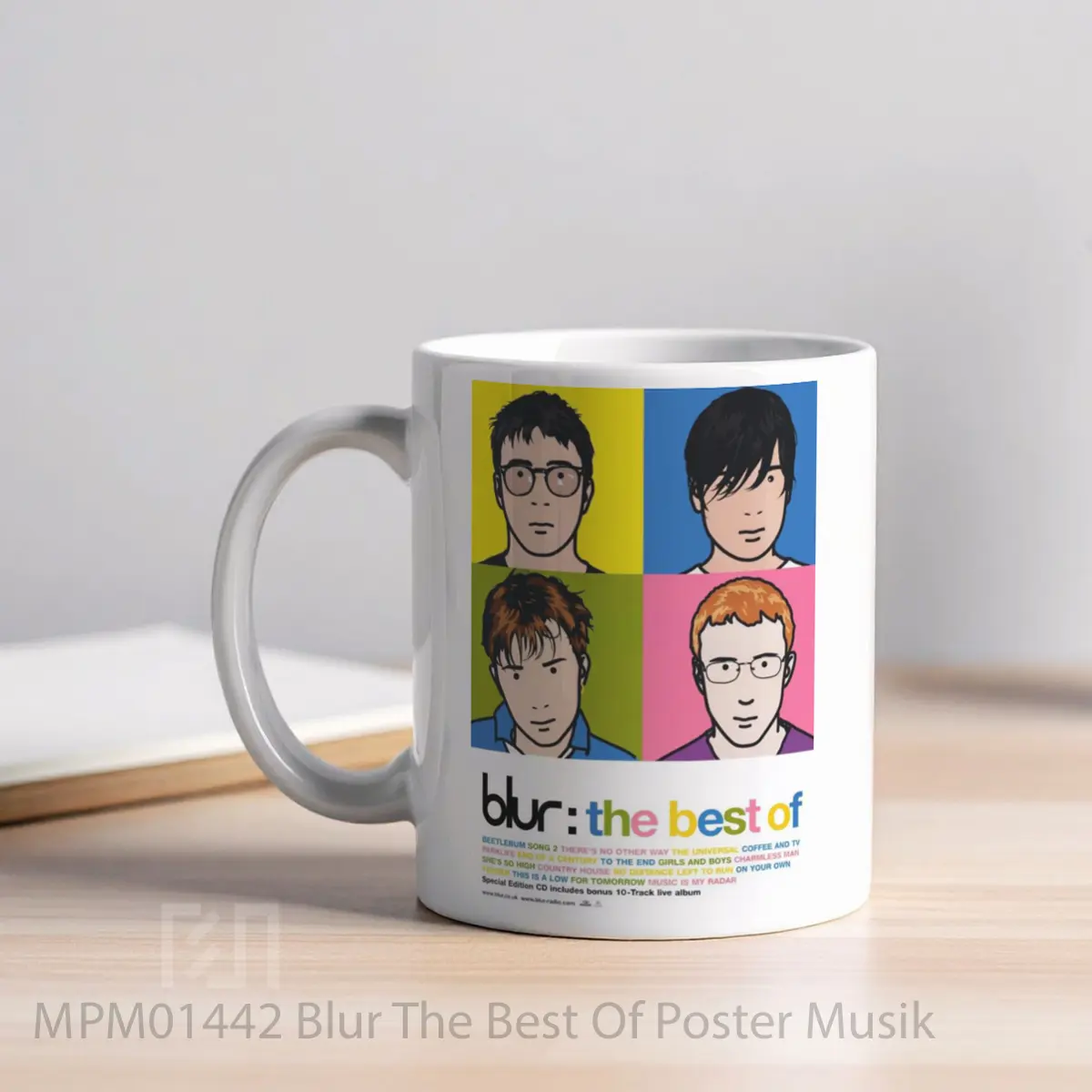 Mug Blur The Best Of MPM01442 - All-side / Desain