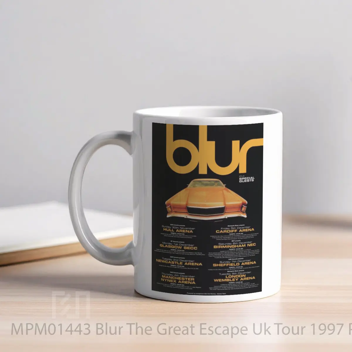 Mug Blur The Great Escape Uk Tour 1997 MPM01443 - All-side / Desain