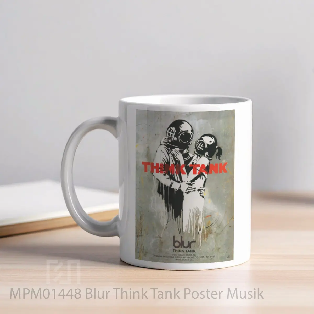 Mug Blur Think Tank MPM01448 - All-side / Desain
