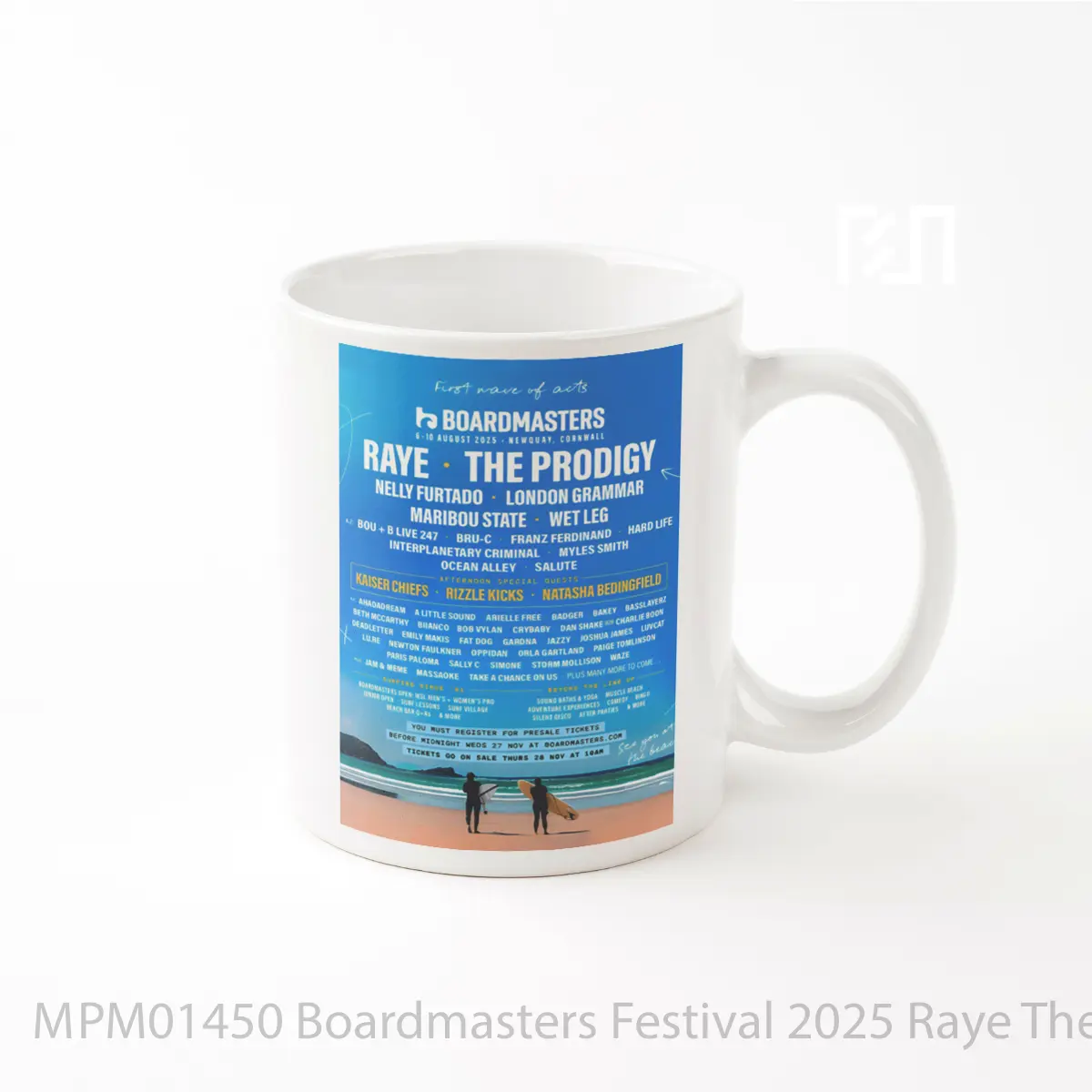 Mug Boardmasters Festival 2025 Raye The Prodigy Louis Tomlinson MPM01450