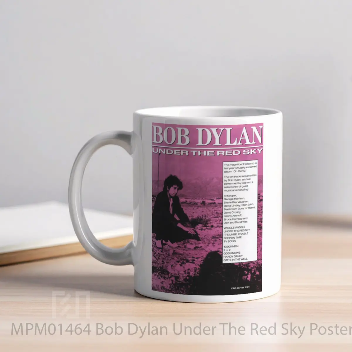 Mug Bob Dylan Under The Red Sky MPM01464 - All-side / Desain