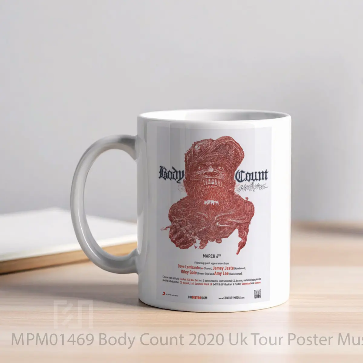 Mug Body Count 2020 Uk Tour MPM01469 - All-side / Desain