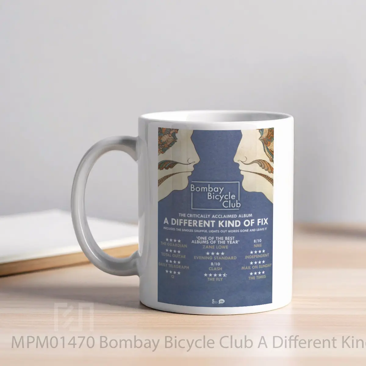 Mug Bombay Bicycle Club A Different Kind Of Fix MPM01470 - All-side / Desain