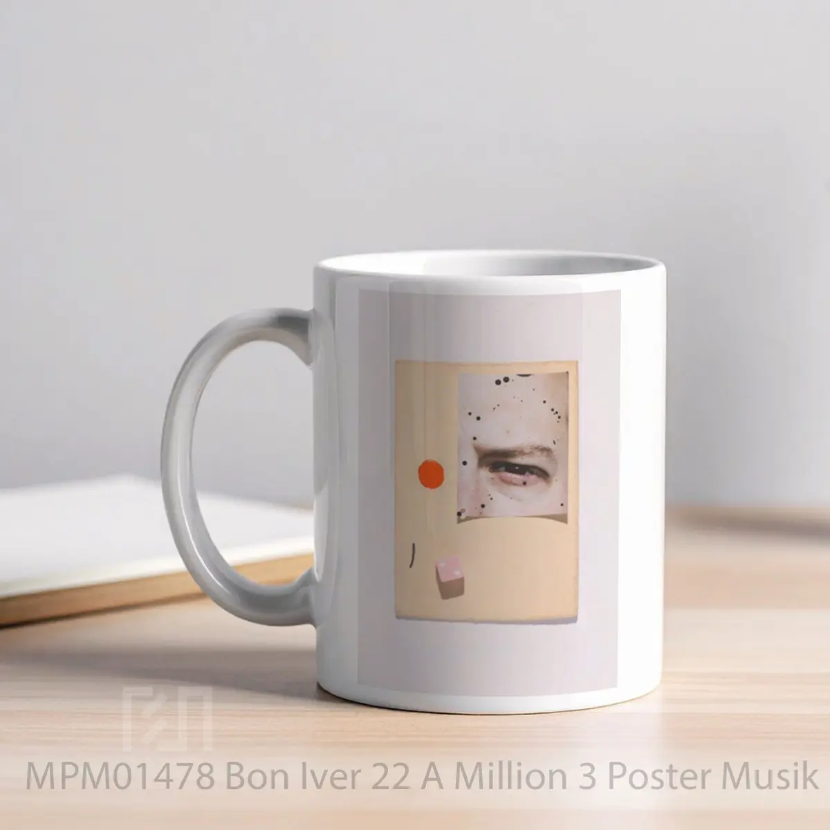 Mug Bon Iver 22 A Million 3 MPM01478 - All-side / Desain