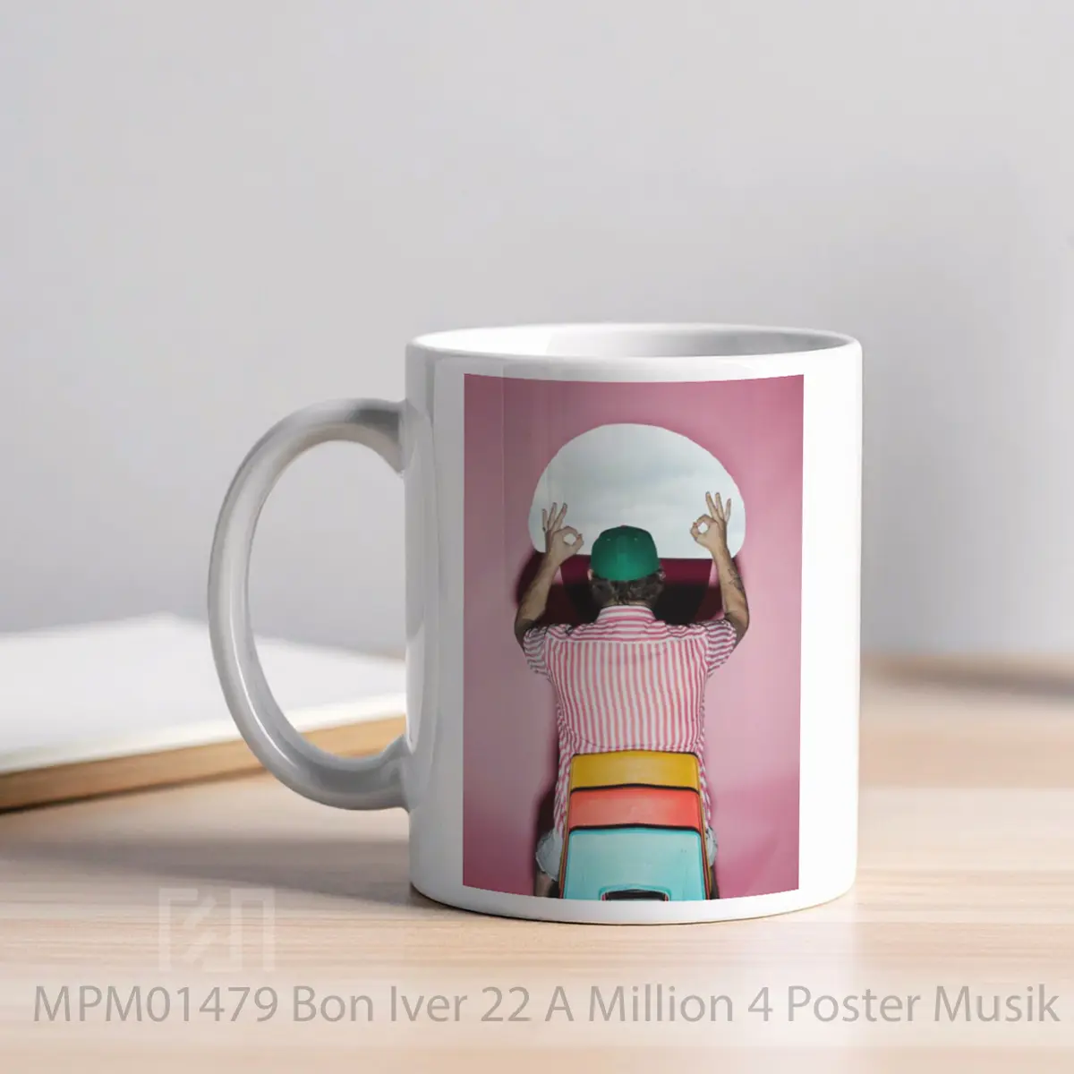 Mug Bon Iver 22 A Million 4 MPM01479 - All-side / Desain