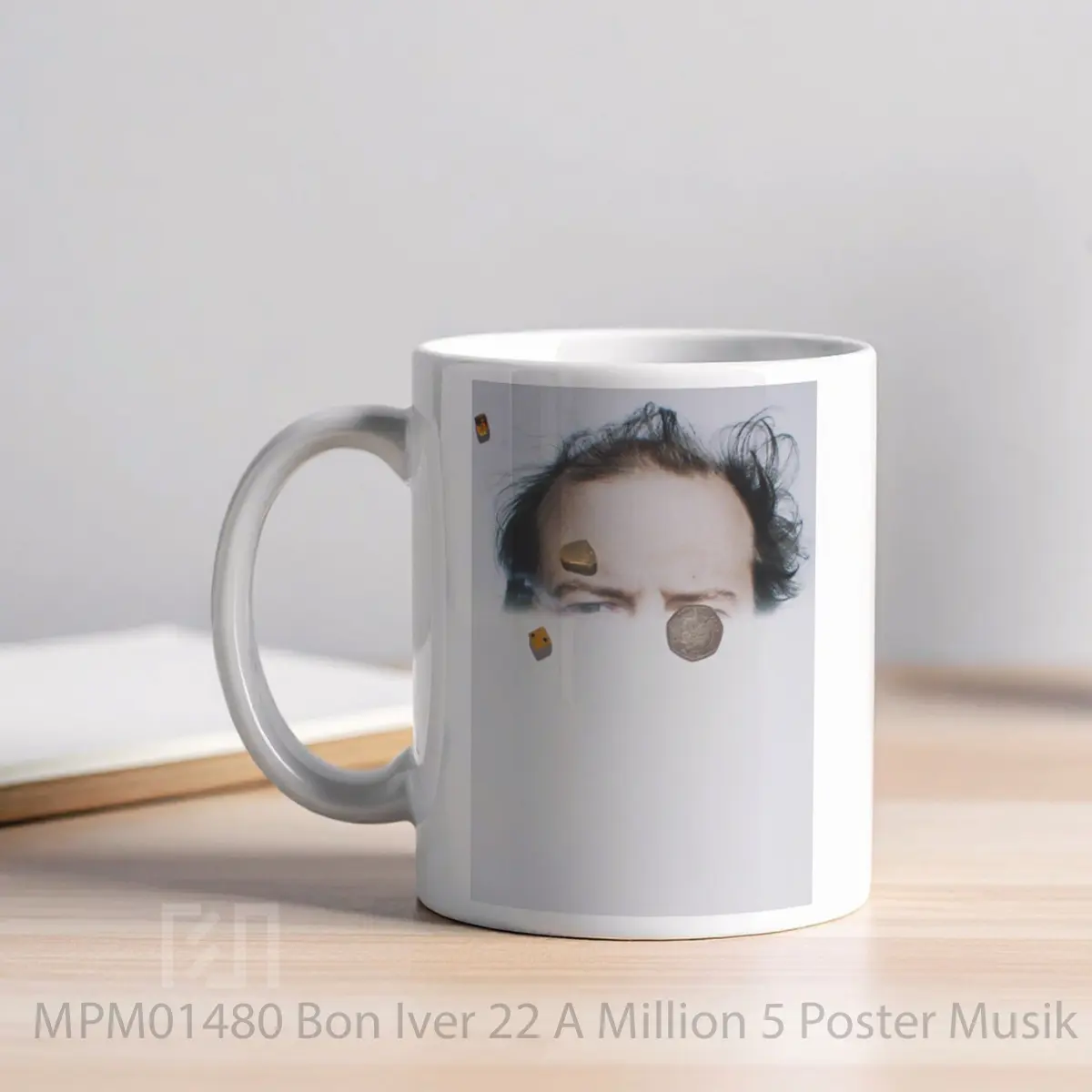 Mug Bon Iver 22 A Million 5 MPM01480 - All-side / Desain