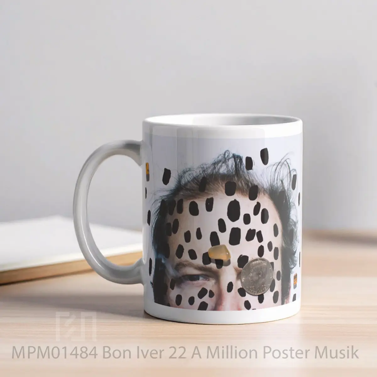 Mug Bon Iver 22 A Million MPM01484 - All-side / Desain
