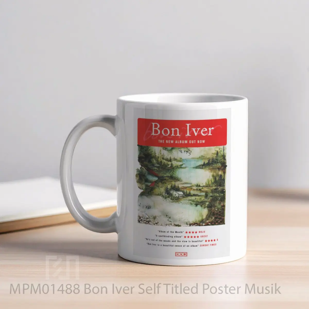 Mug Bon Iver Self Titled MPM01488 - All-side / Desain
