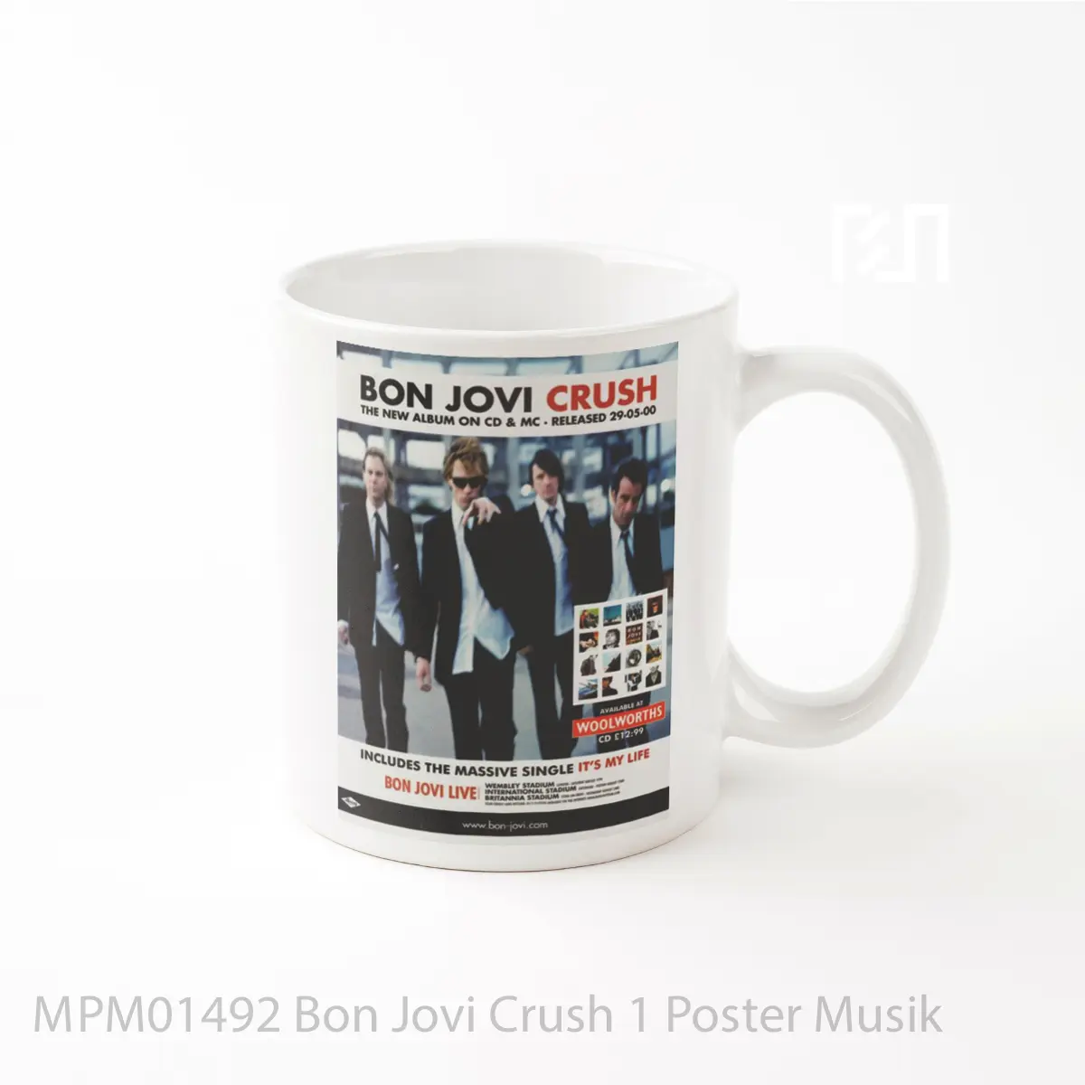Mug Bon Jovi Crush 1 MPM01492