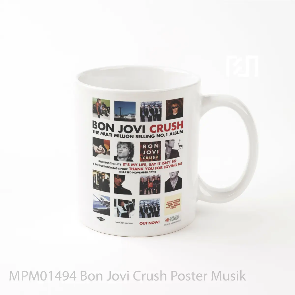 Mug Bon Jovi Crush MPM01494