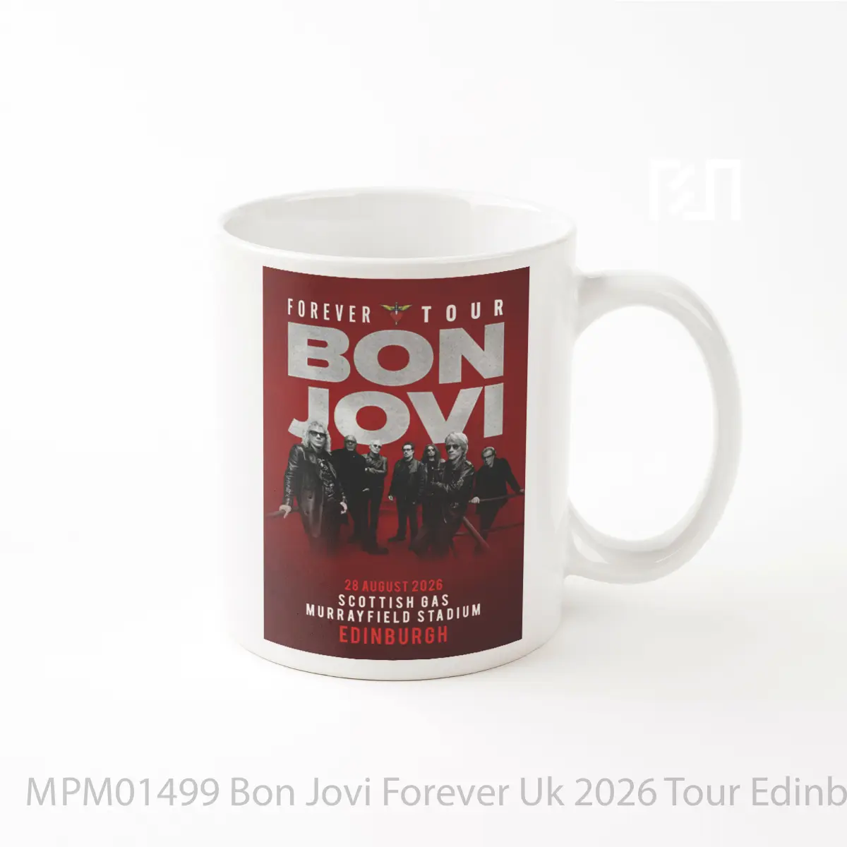 Mug Bon Jovi Forever Uk 2026 Tour Edinburgh Murrayfield MPM01499