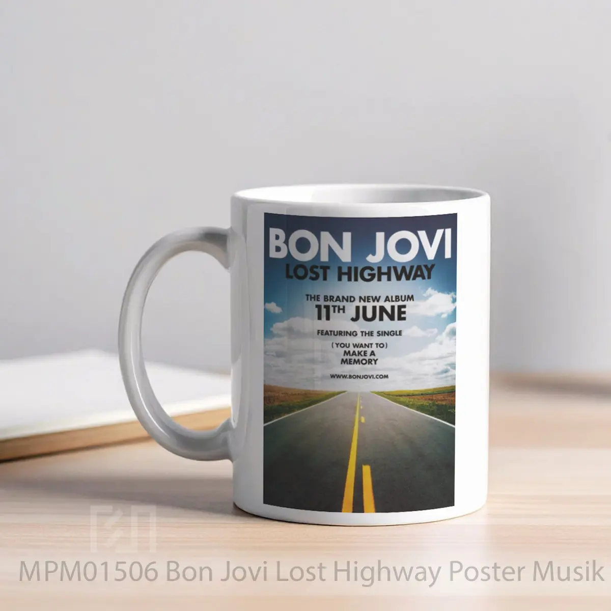 Mug Bon Jovi Lost Highway MPM01506 - All-side / Desain