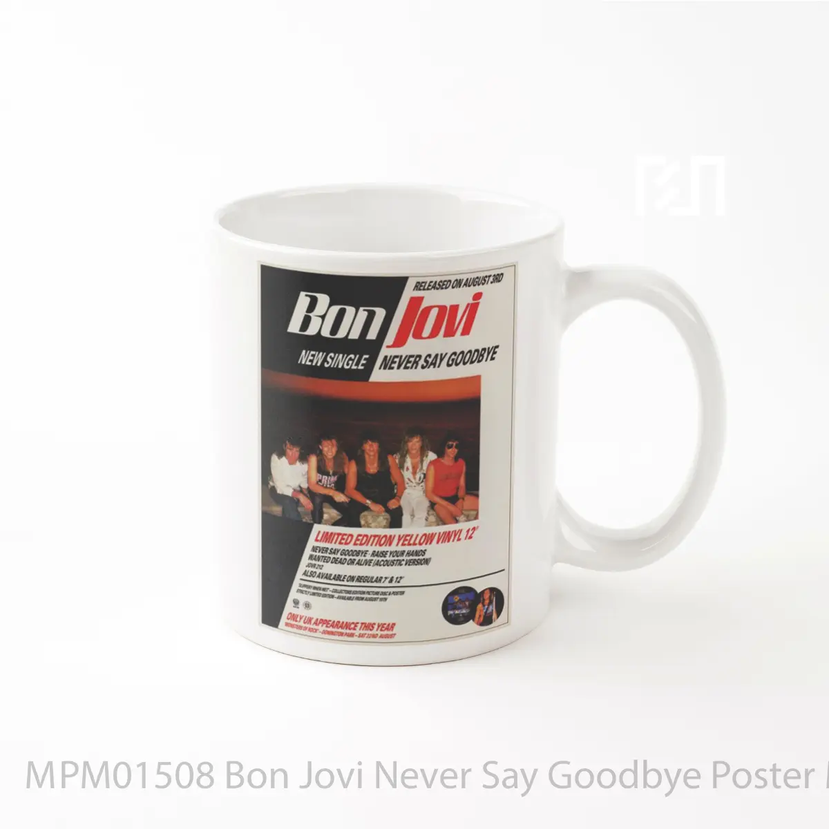 Mug Bon Jovi Never Say Goodbye MPM01508
