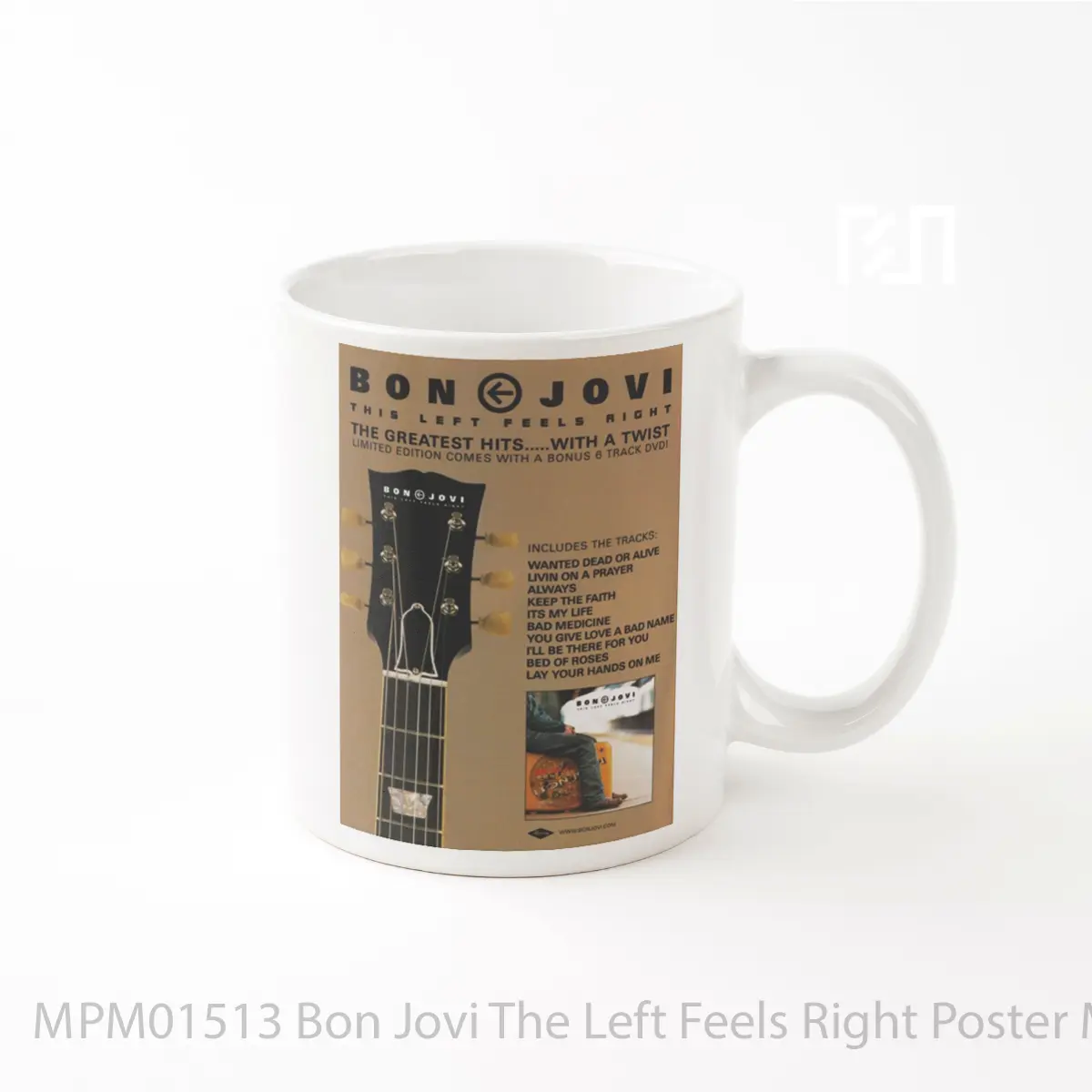 Mug Bon Jovi The Left Feels Right MPM01513