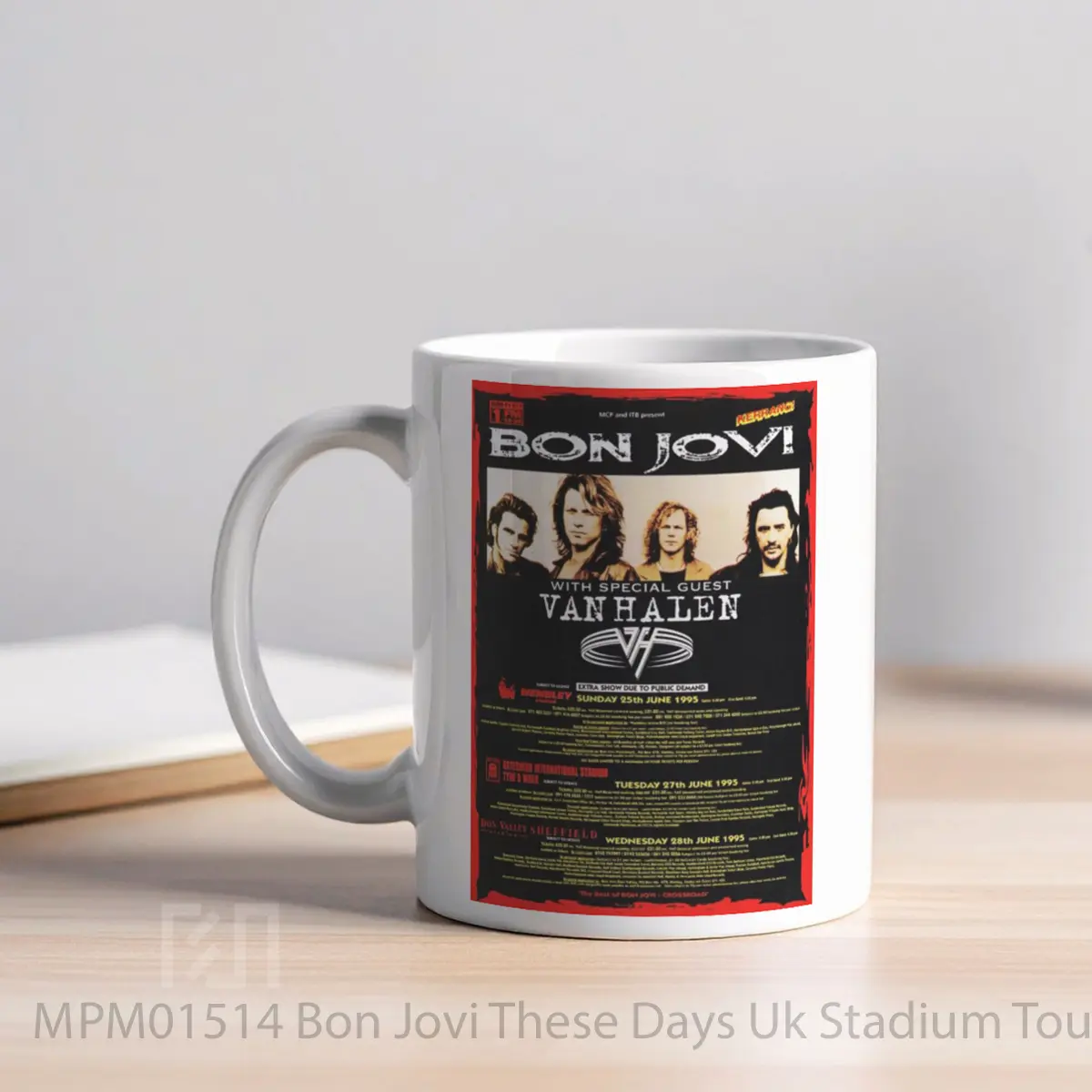 Mug Bon Jovi These Days Uk Stadium Tour 1995 MPM01514 - All-side / Desain