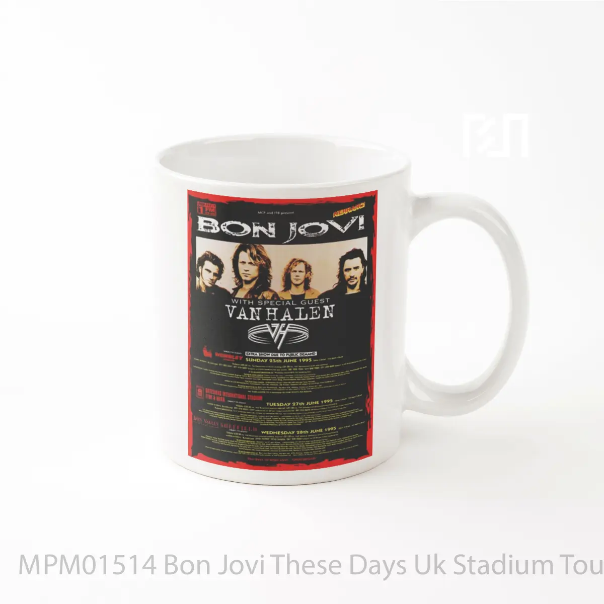 Mug Bon Jovi These Days Uk Stadium Tour 1995 MPM01514