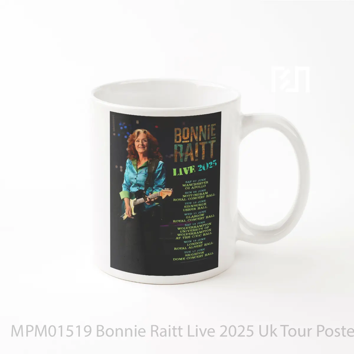 Mug Bonnie Raitt Live 2025 Uk Tour MPM01519