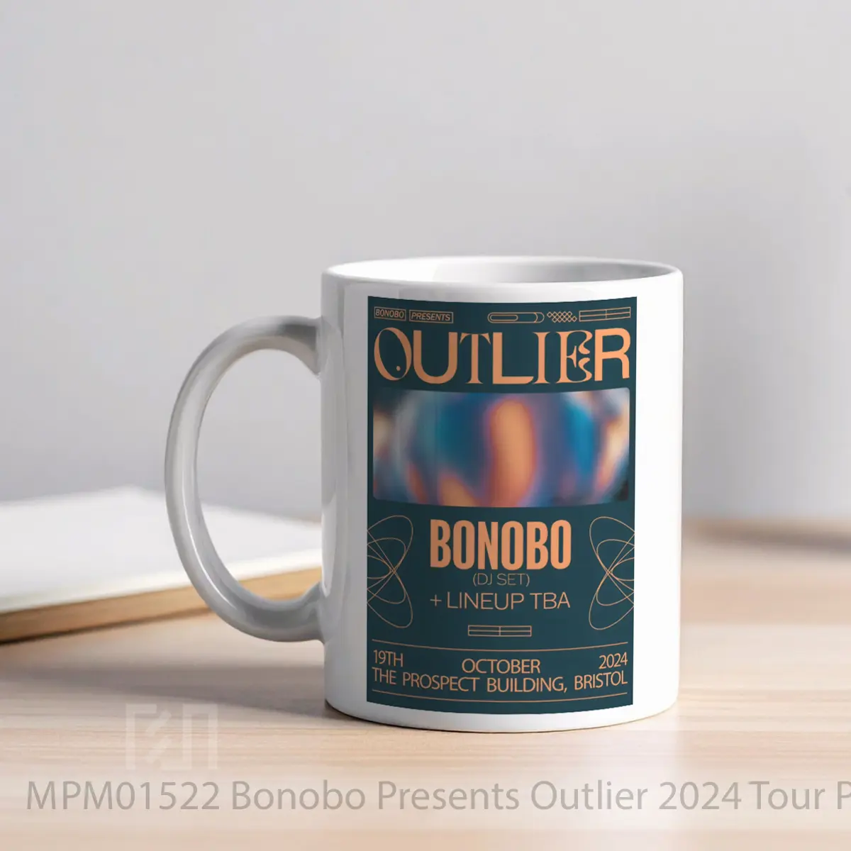 Mug Bonobo Presents Outlier 2024 Tour MPM01522 - All-side / Desain