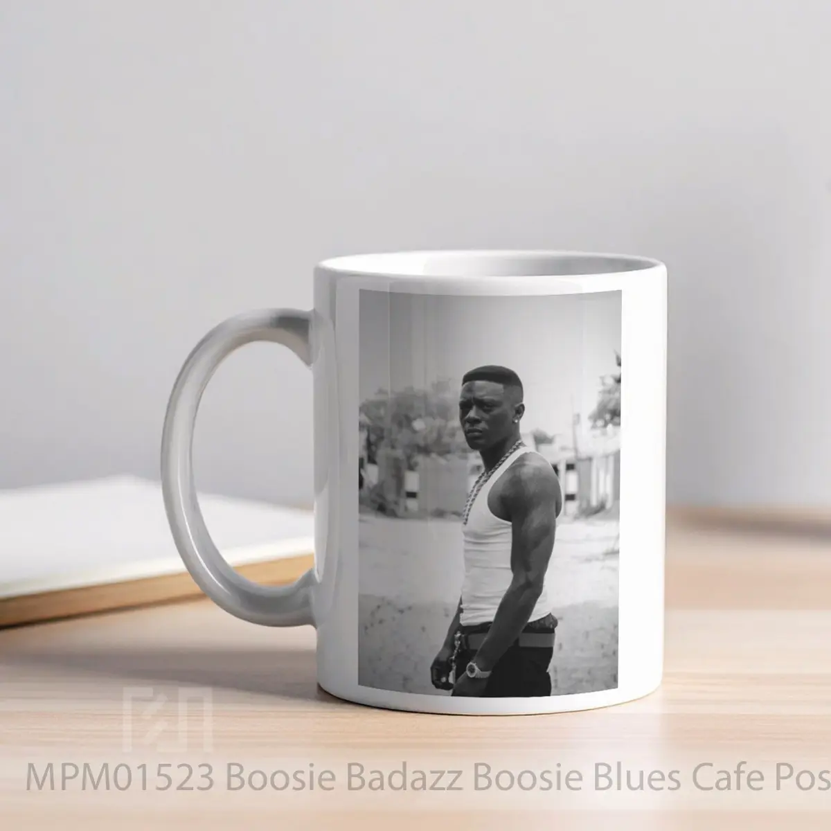 Mug Boosie Badazz Boosie Blues Cafe MPM01523 - All-side / Desain
