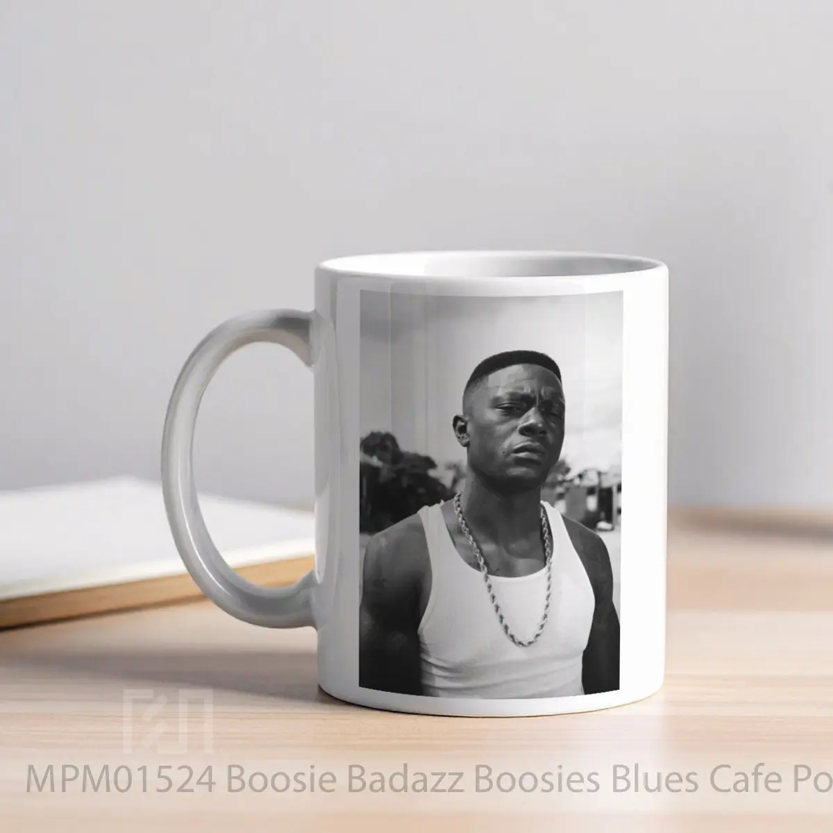 Mug Boosie Badazz Boosies Blues Cafe MPM01524 - All-side / Desain