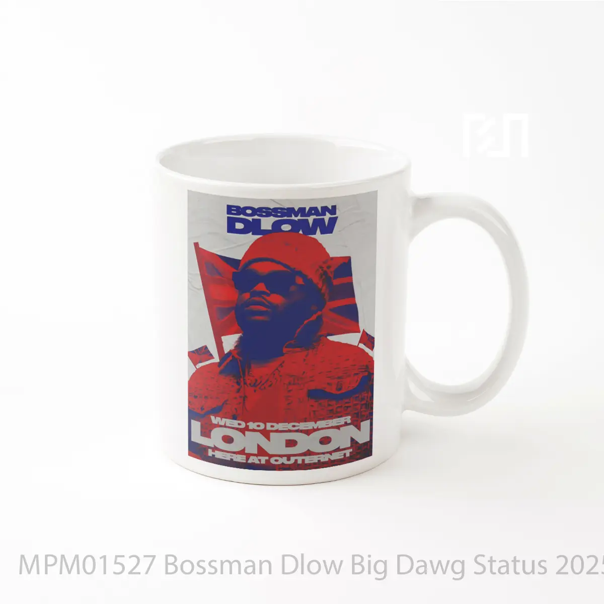 Mug Bossman Dlow Big Dawg Status 2025 Uk Tour London O2 MPM01527