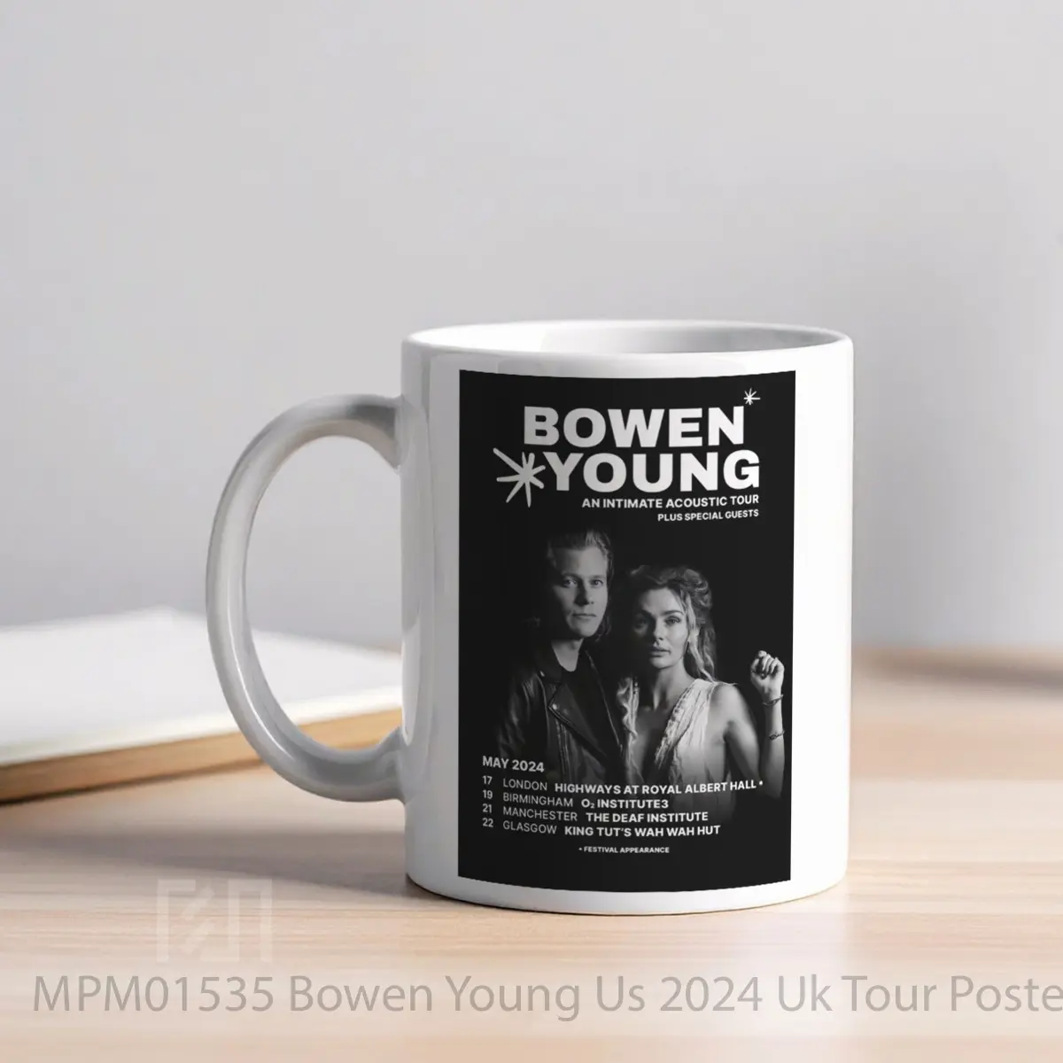 Mug Bowen Young Us 2024 Uk Tour MPM01535 - All-side / Desain