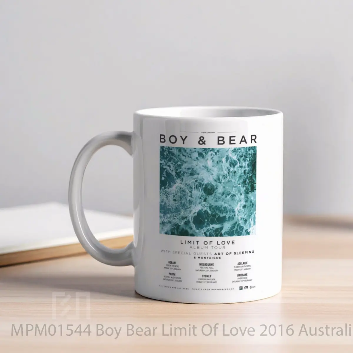 Mug Boy Bear Limit Of Love 2016 Australian Tour MPM01544 - All-side / Desain