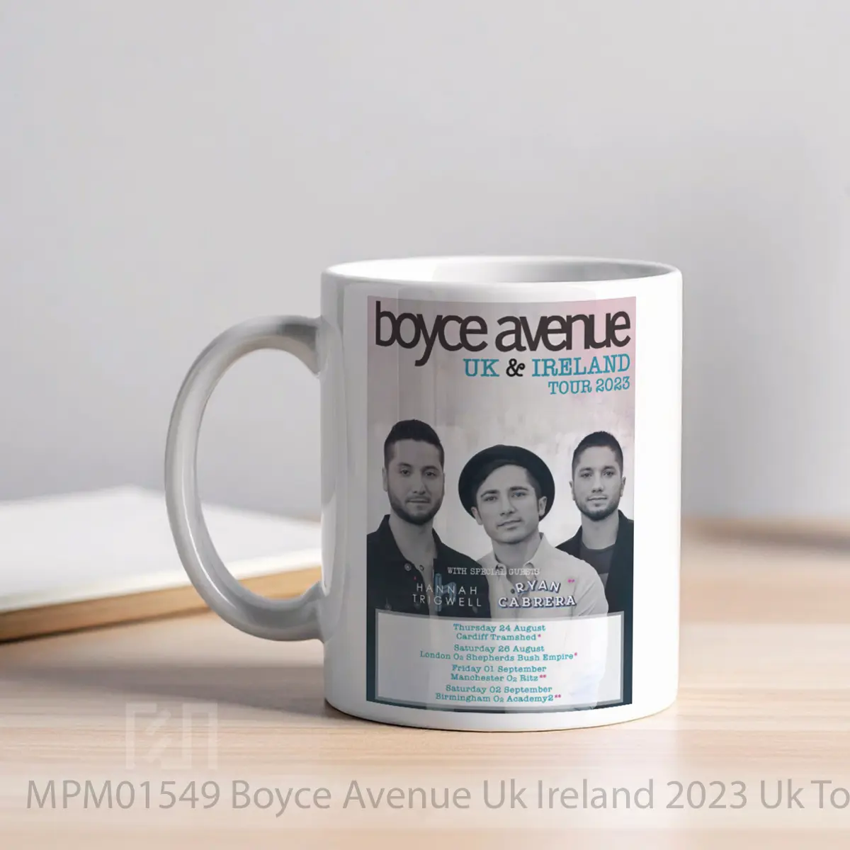 Mug Boyce Avenue Uk Ireland 2023 Uk Tour MPM01549 - All-side / Desain