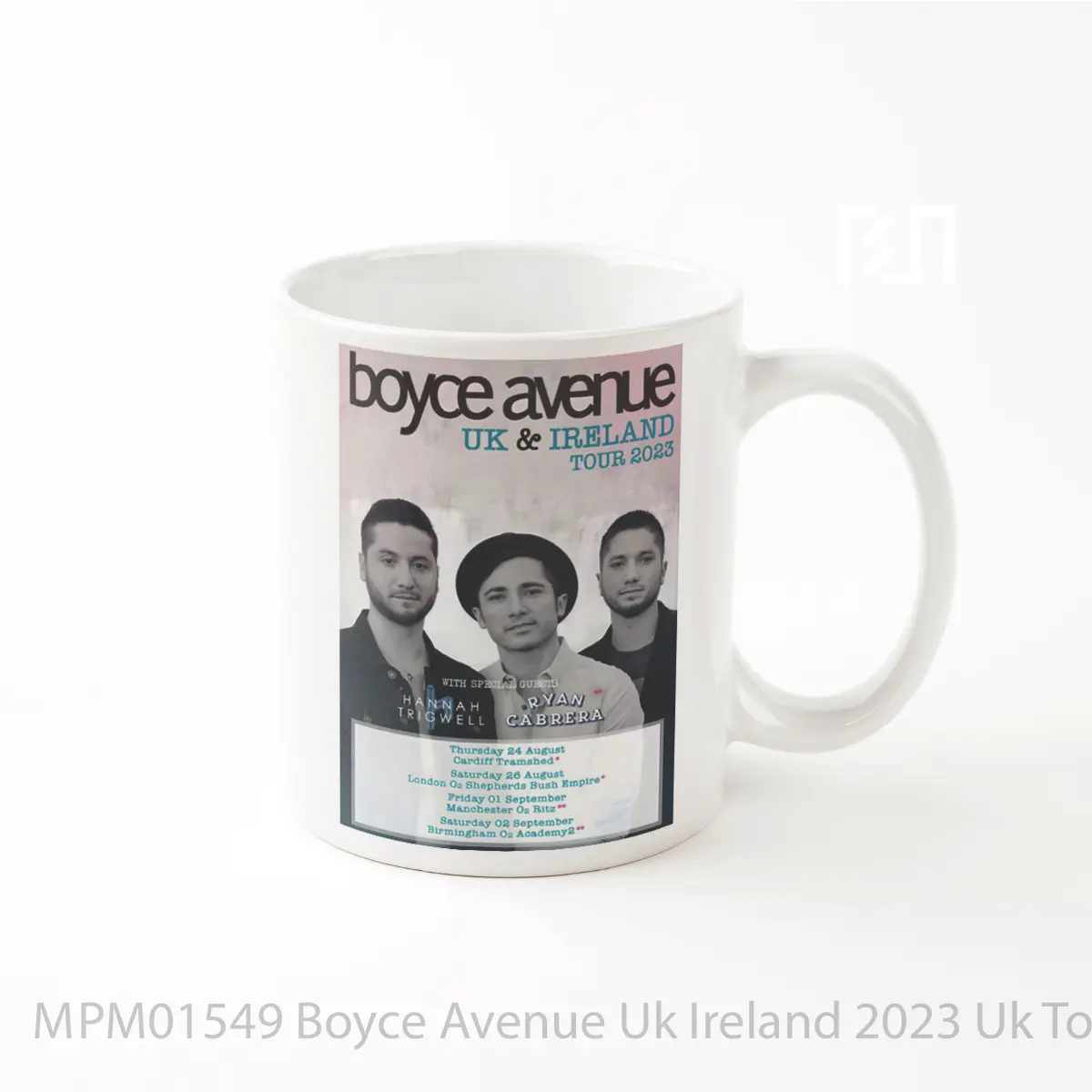 Mug Boyce Avenue Uk Ireland 2023 Uk Tour MPM01549