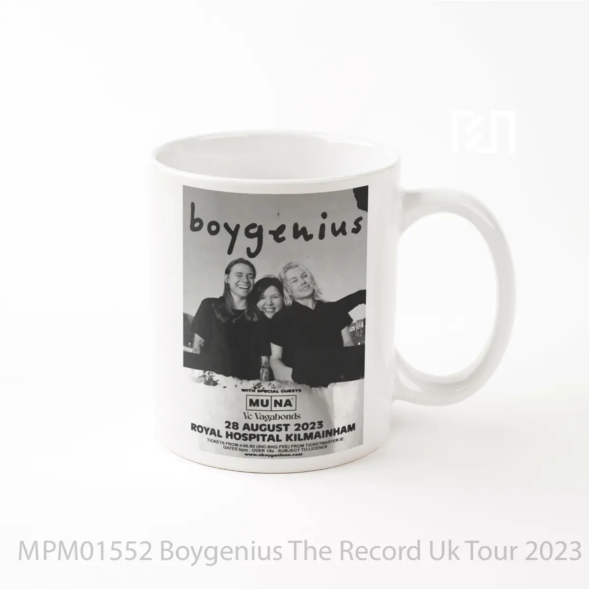 Mug Boygenius The Record Uk Tour 2023 Kilmainham Royal Hospital MPM01552
