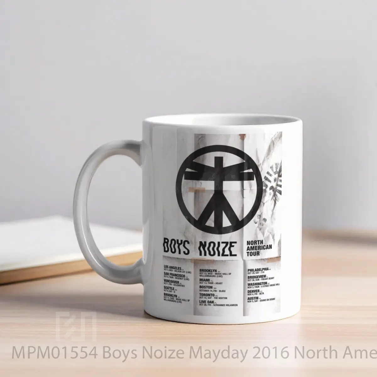 Mug Boys Noize Mayday 2016 North American Tour MPM01554 - All-side / Desain