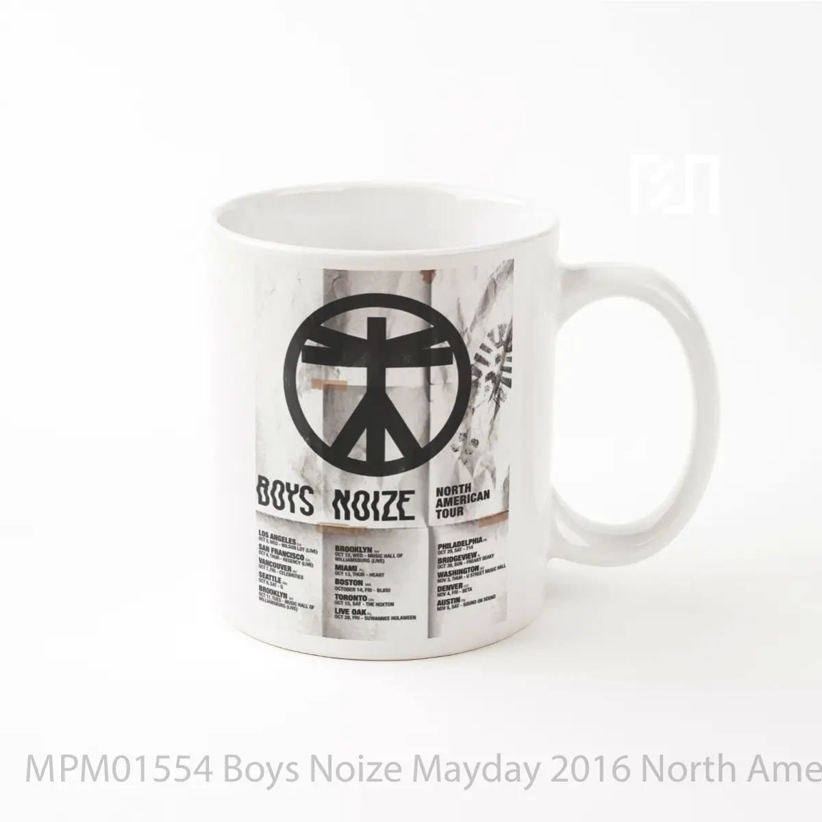 Mug Boys Noize Mayday 2016 North American Tour MPM01554