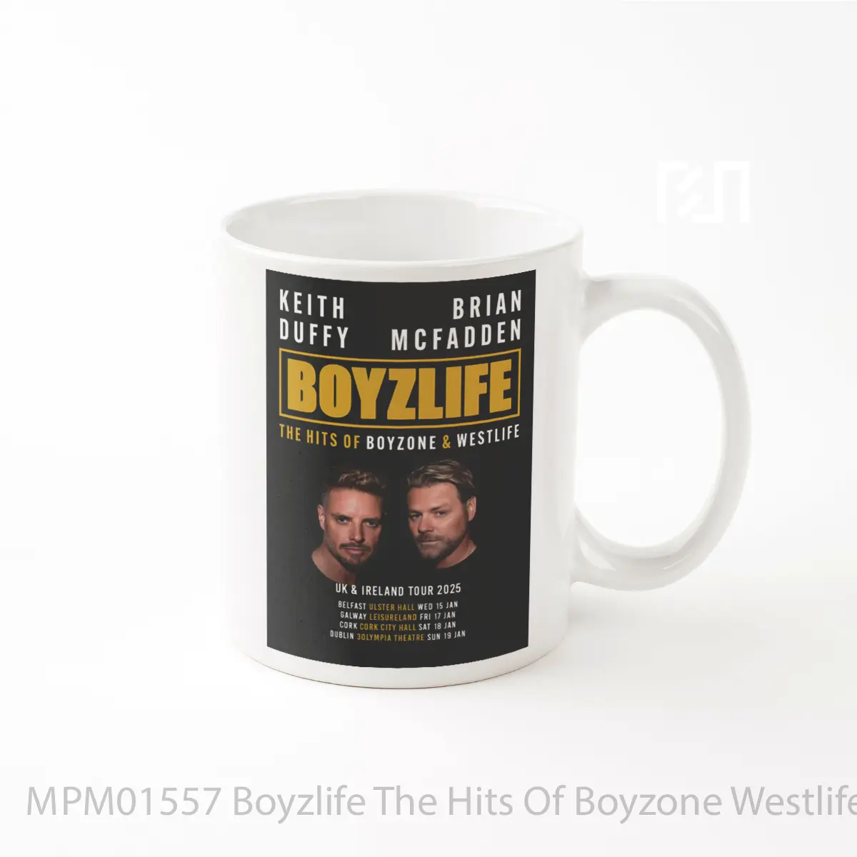 Mug Boyzlife The Hits Of Boyzone Westlife 2025 Irela MPM01557