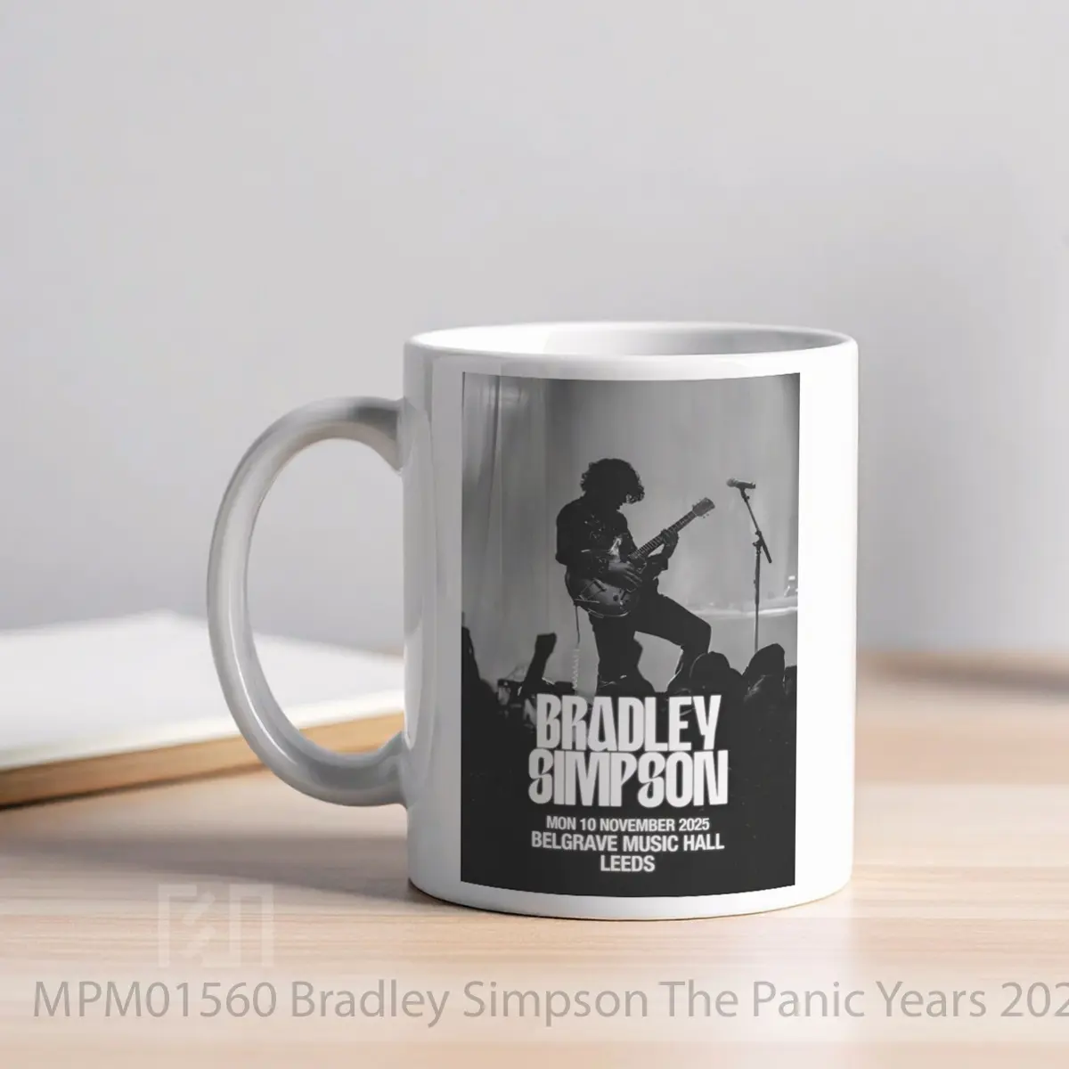 Mug Bradley Simpson The Panic Years 2025 Uk Tour Leeds MPM01560 - All-side / Desain