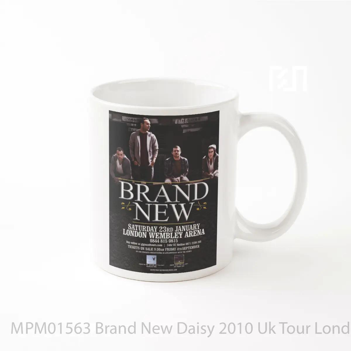 Mug Brand New Daisy 2010 Uk Tour London Wembley Arena MPM01563