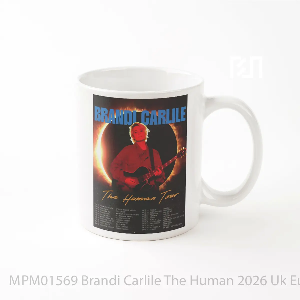 Mug Brandi Carlile The Human 2026 Uk Europe America Tour MPM01569