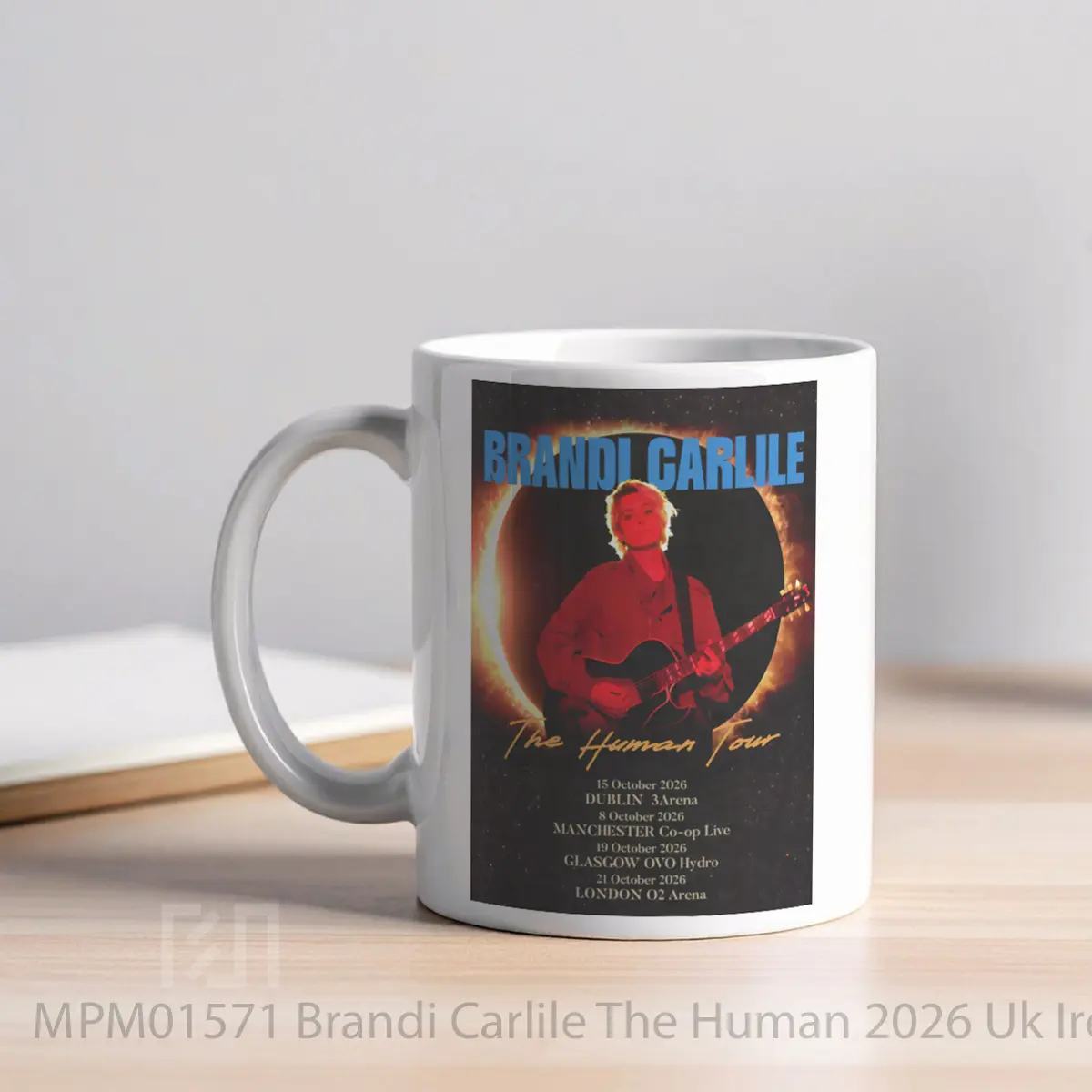 Mug Brandi Carlile The Human 2026 Uk Ireland Arena Tour MPM01571 - All-side / Desain
