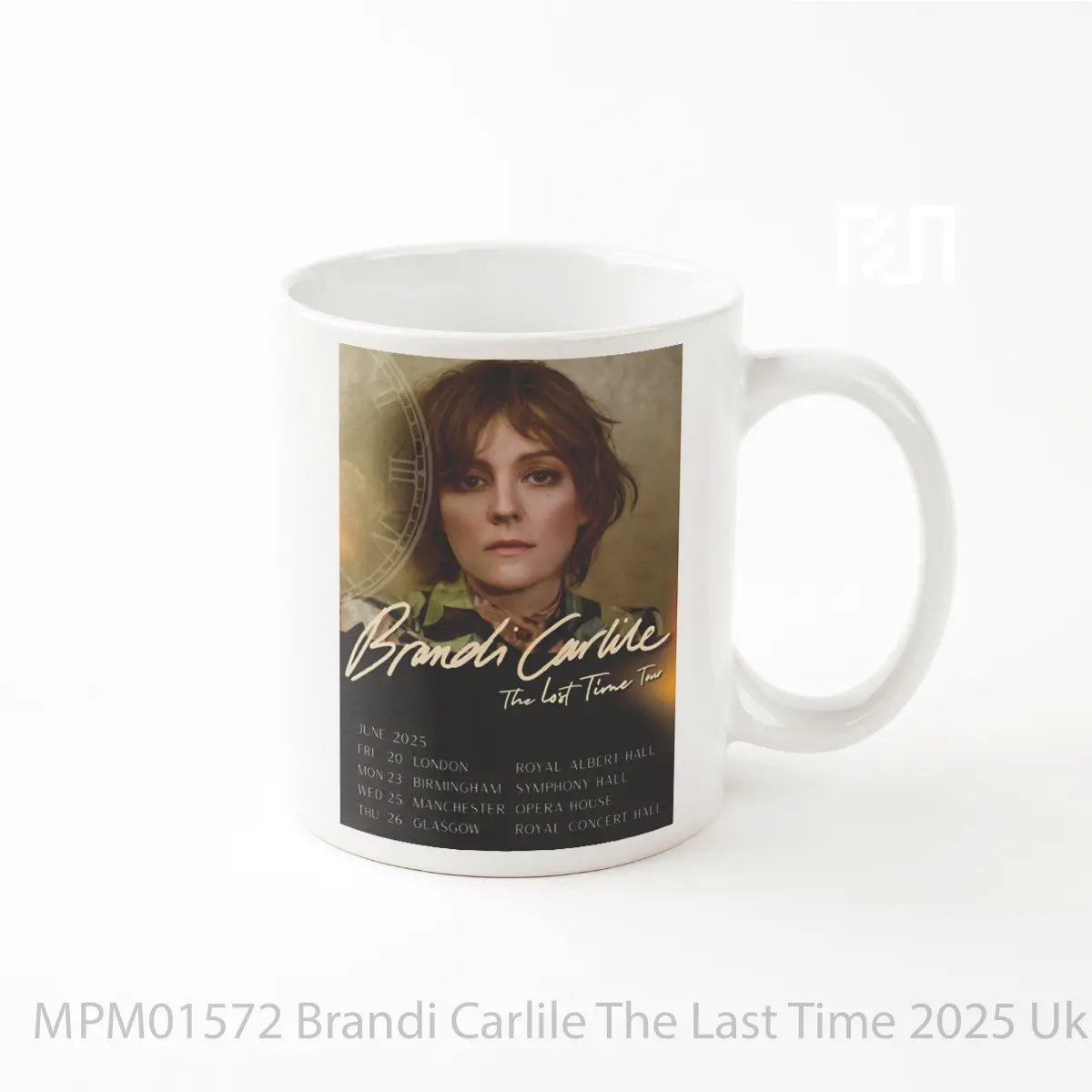 Mug Brandi Carlile The Last Time 2025 Uk Tour MPM01572
