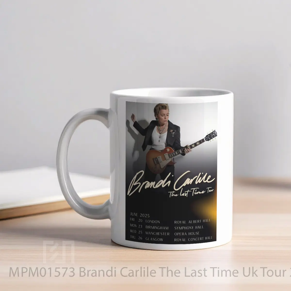 Mug Brandi Carlile The Last Time Uk Tour 2025 MPM01573 - All-side / Desain
