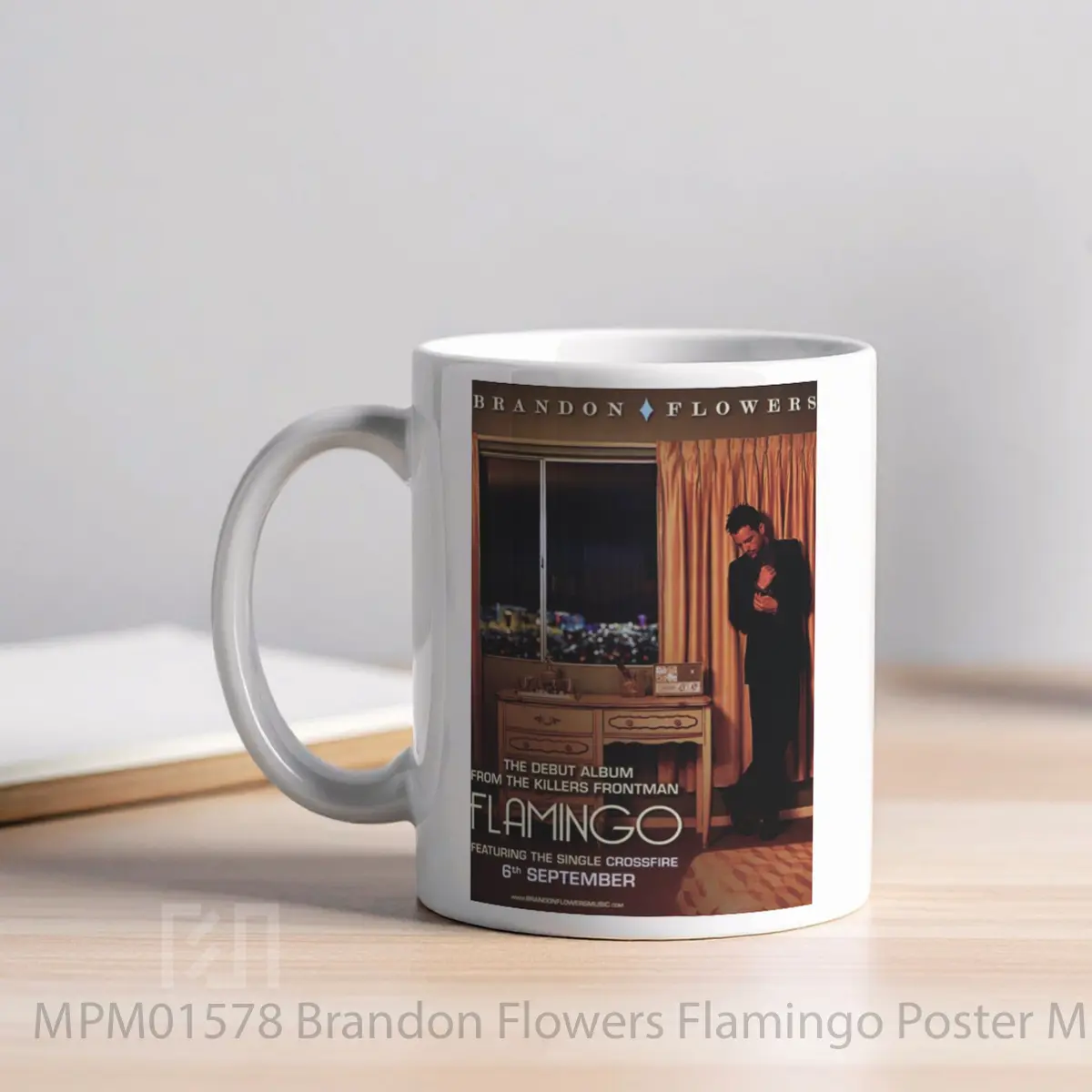 Mug Brandon Flowers Flamingo MPM01578 - All-side / Desain