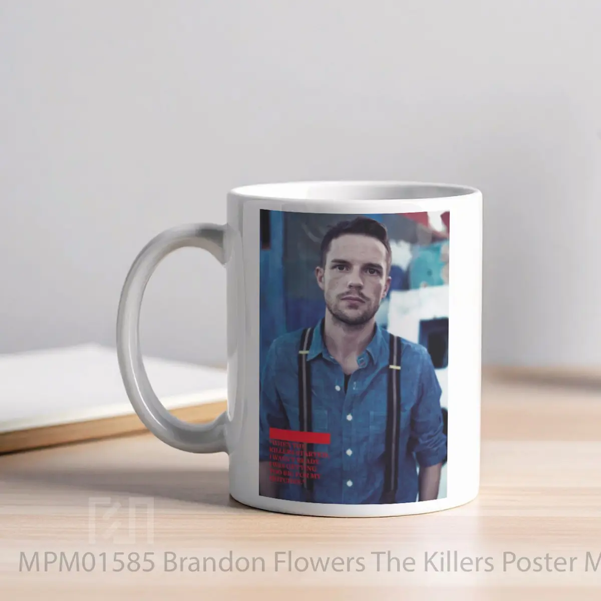 Mug Brandon Flowers The Killers MPM01585 - All-side / Desain
